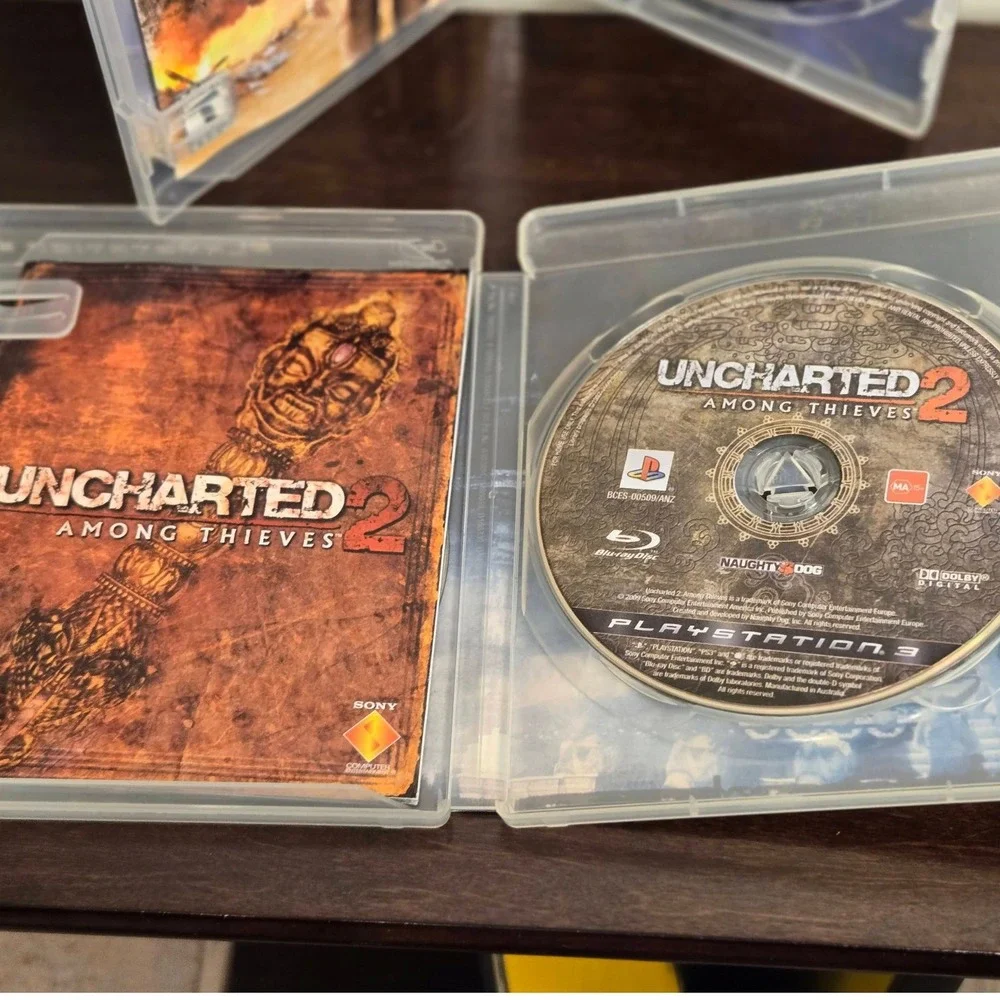 Sony Uncharted‎ 2 & 3 PS3 Games Bundle Nathan Drake Collection